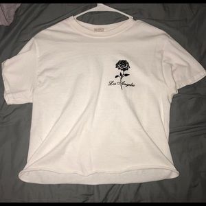 Los Angeles crop top from Pac Sun